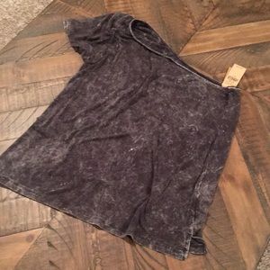 Soft and sexy one shoulder tee